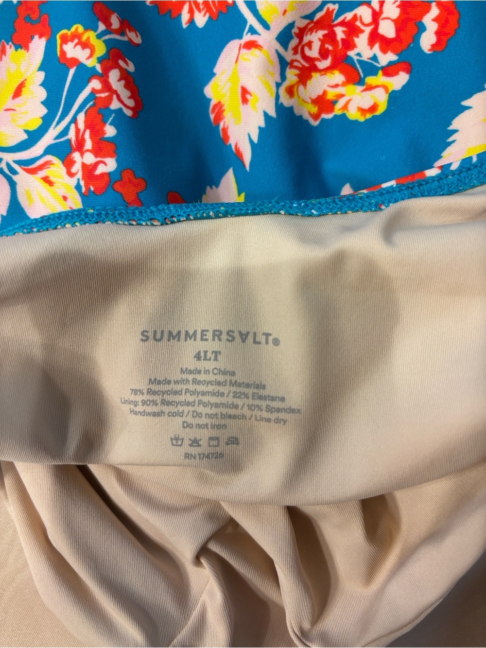 Summersalt x DVF The Perfect Wrap Swimsuit 4 Long Torso - Picture 4 of 12